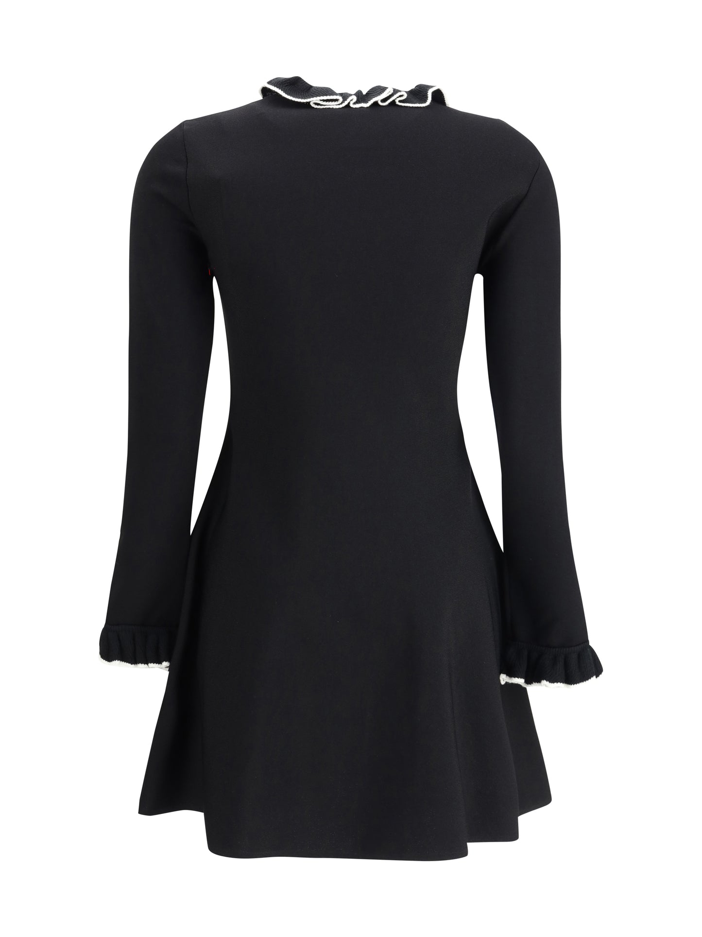 VALENTINO Knit Dress with volants