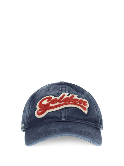 Golden Goose Journey Baseball Cap - Dress Blues