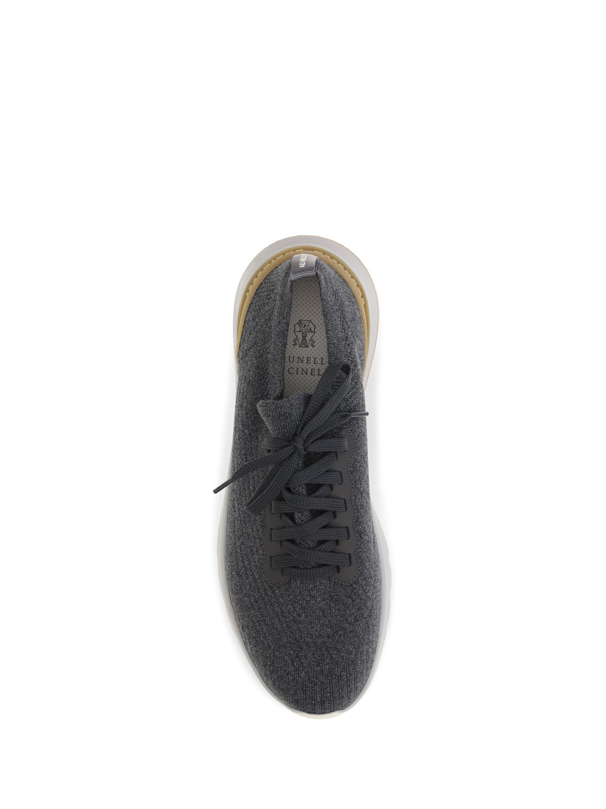 Brunello Cucinelli Cotton Sneakers - Inverno+Lavagna+Gr.Chiaro/Panama/Ambra