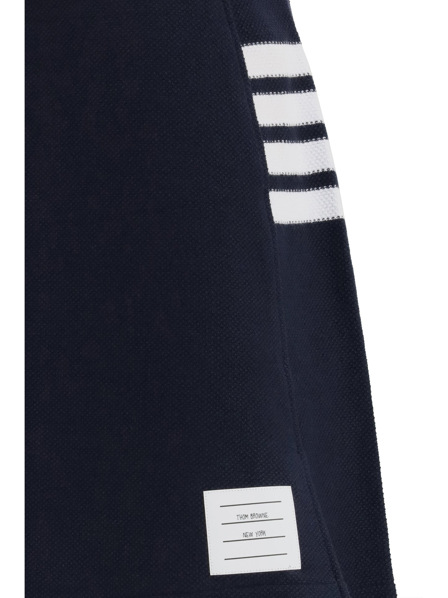 THOM BROWNE 4-bar piqué mini Skirt