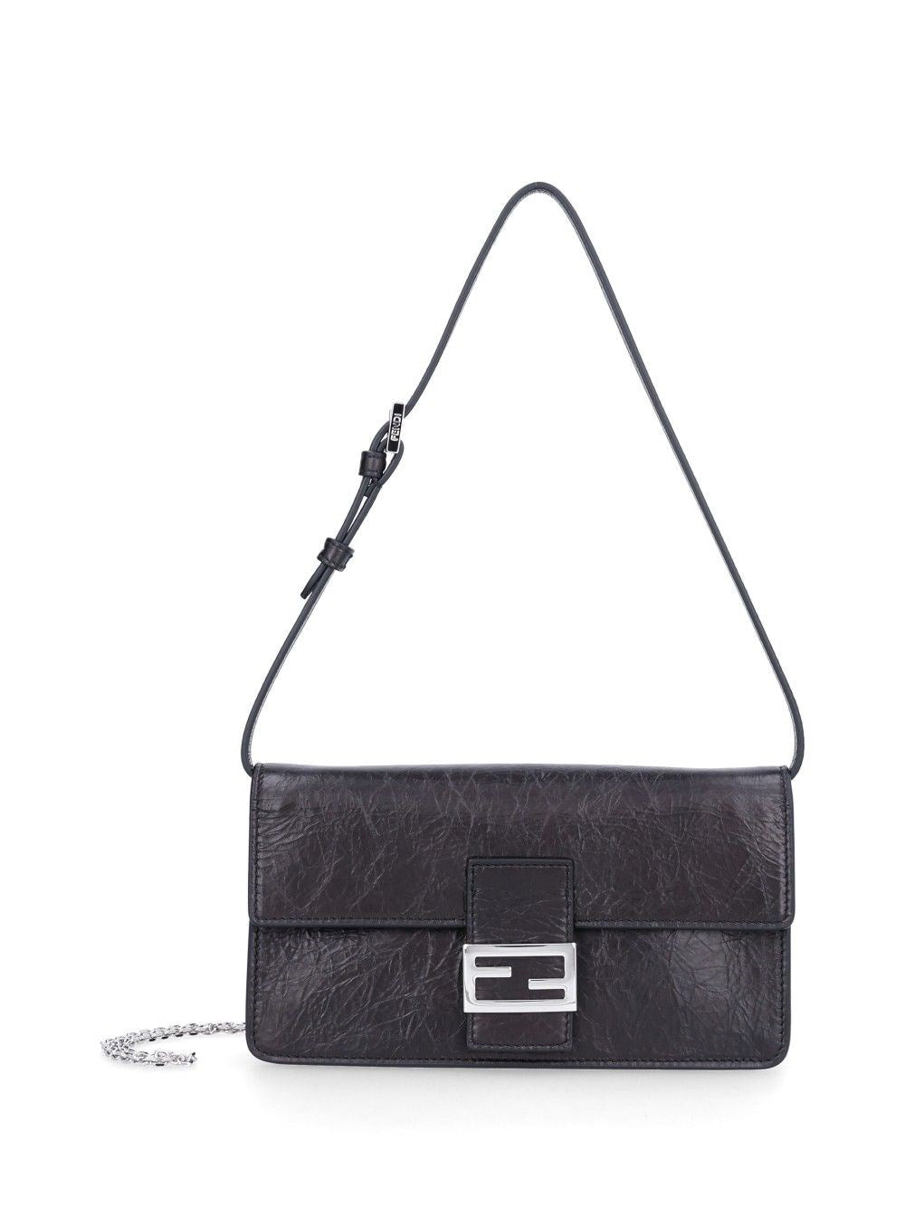 Fendi Wallet On Chain Tube - Black