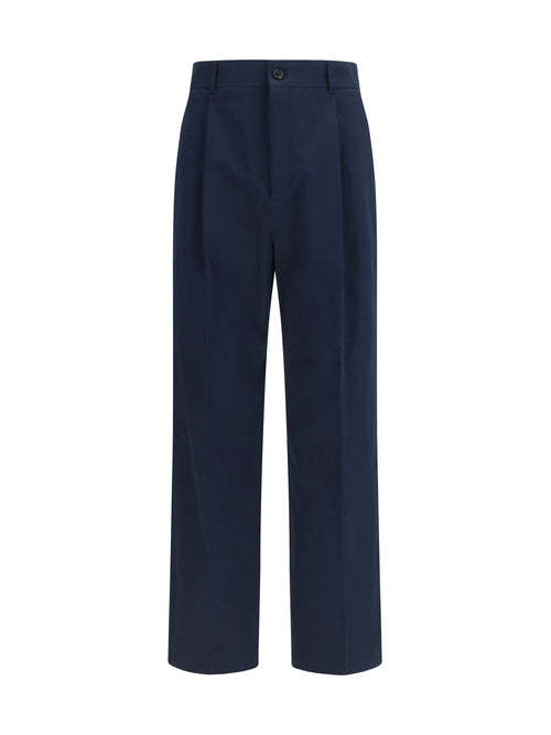 Valentino Straight Pants - Navy