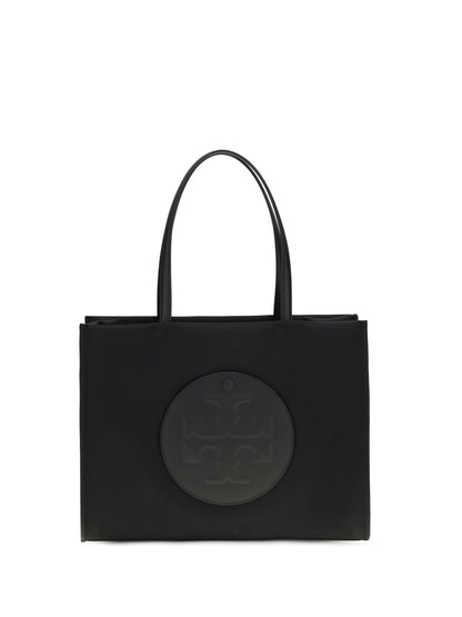 Tory Burch Small Ella recycled nylon Tote Bag - Black