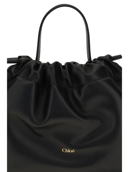 Chloé Icons leather chain Shoulder Bag - Black