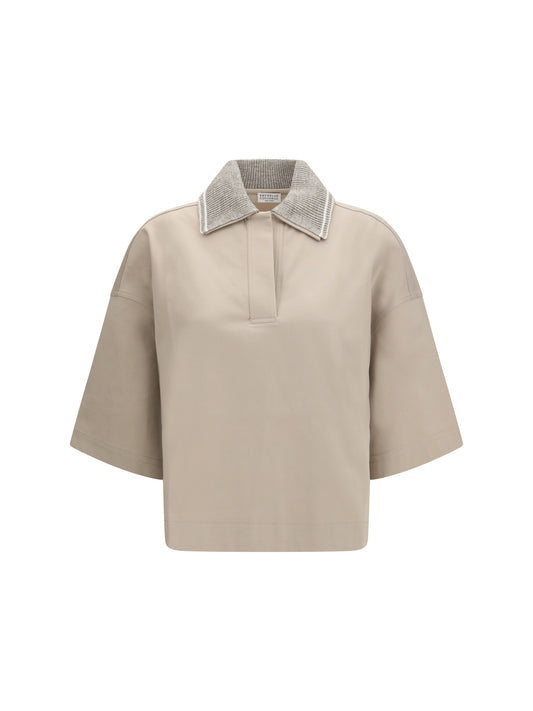 BRUNELLO CUCINELLI Interlock Couture Polo Shirt