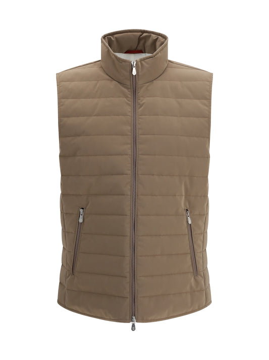 BRUNELLO CUCINELLI Quilted Vest Jacket