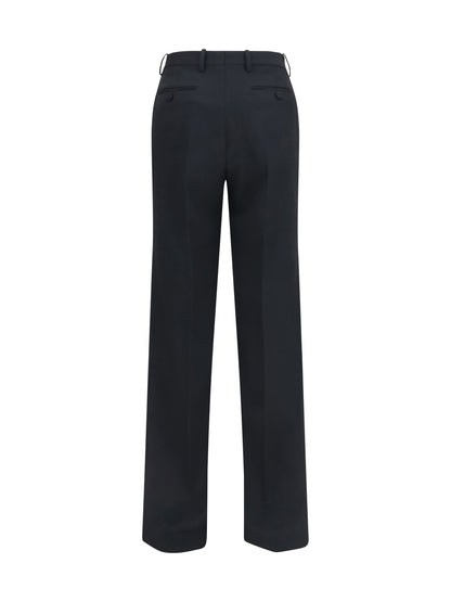 Tom Ford Wide-leg pleated - Black