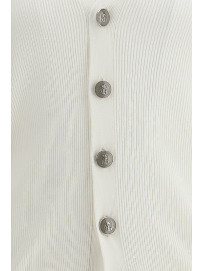 Brunello Cucinelli Ribbed Cardigan - Panama+Nebbia