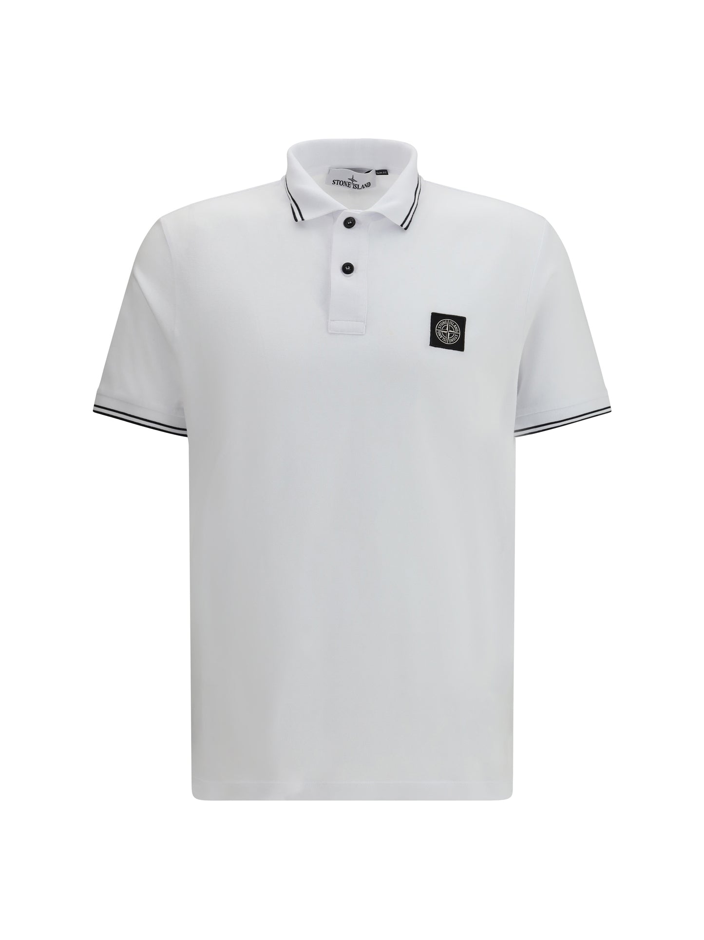 STONE ISLAND Cotton piqué Polo Shirt