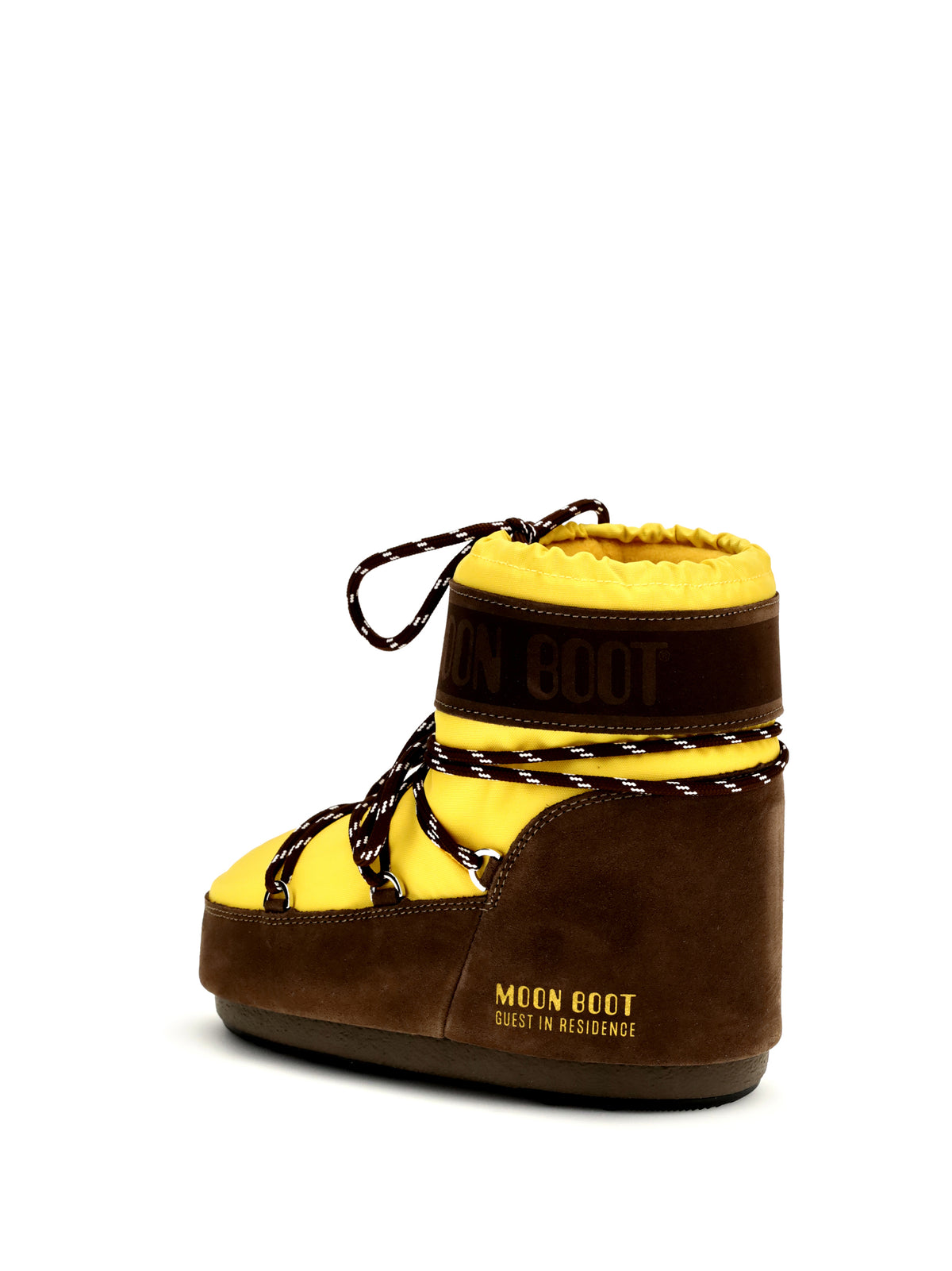 Moon Boot Moon Boot x Guest in Residence Icon Low Boots - Sunflower/Cocoa