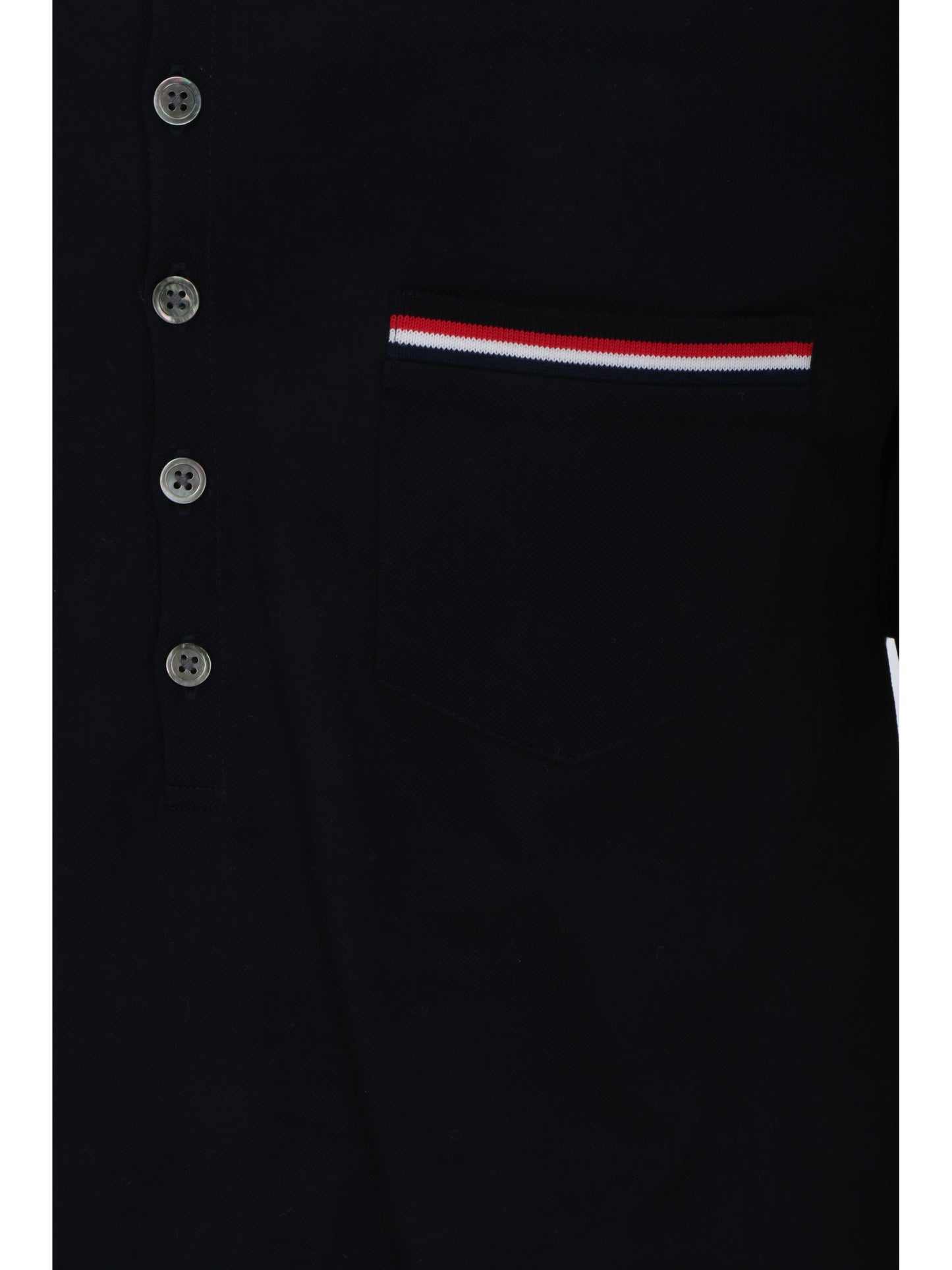 THOM BROWNE Short Sleeves Polo