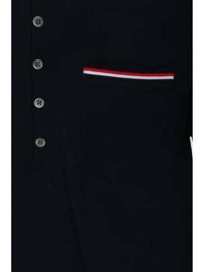 THOM BROWNE Short Sleeves Polo