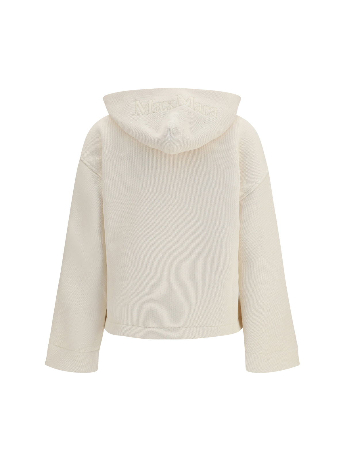 Max Mara Pure Hooded Sweatshirt - Ivory