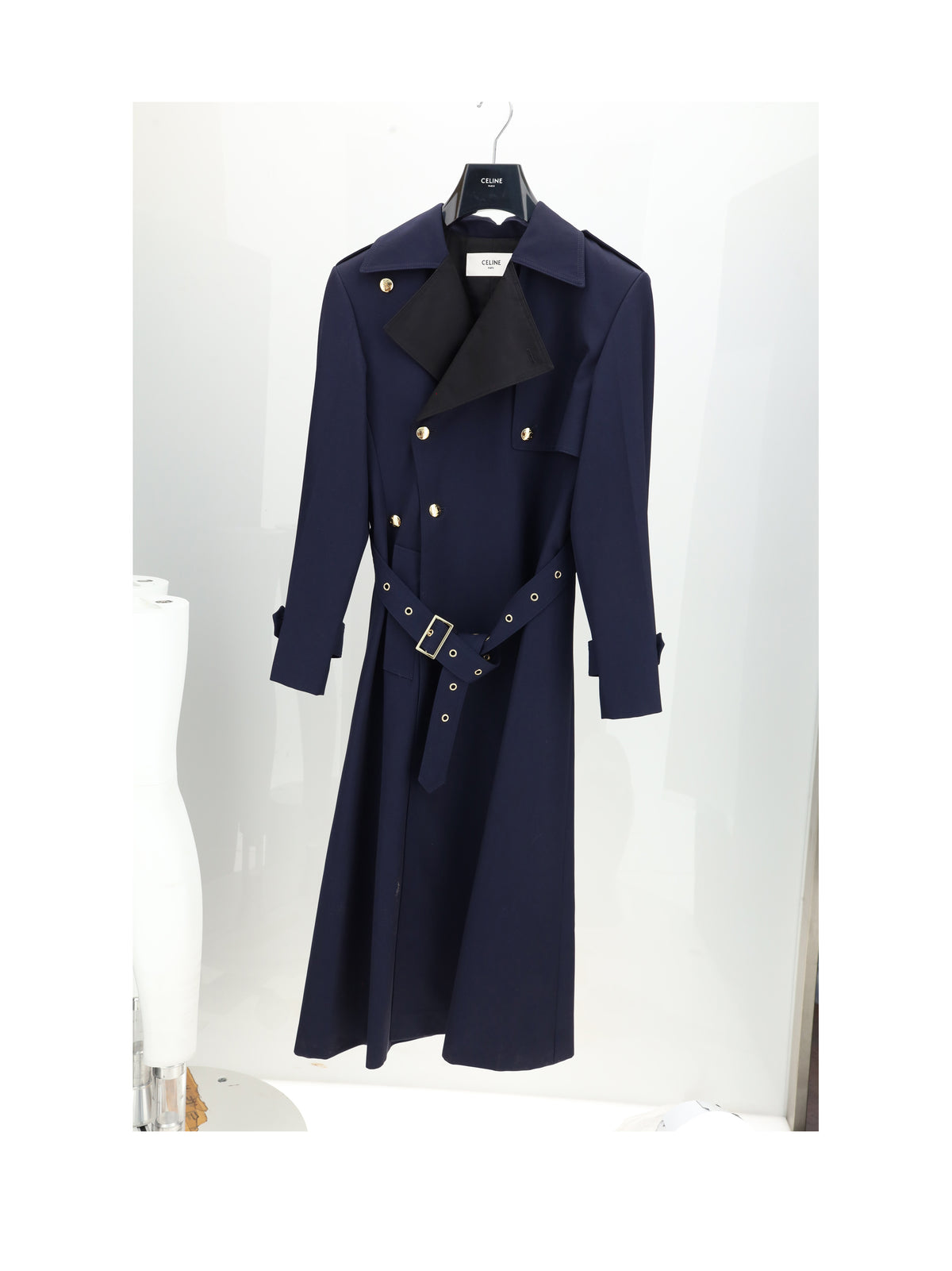Celine TUX TRENCH COAT - Ink