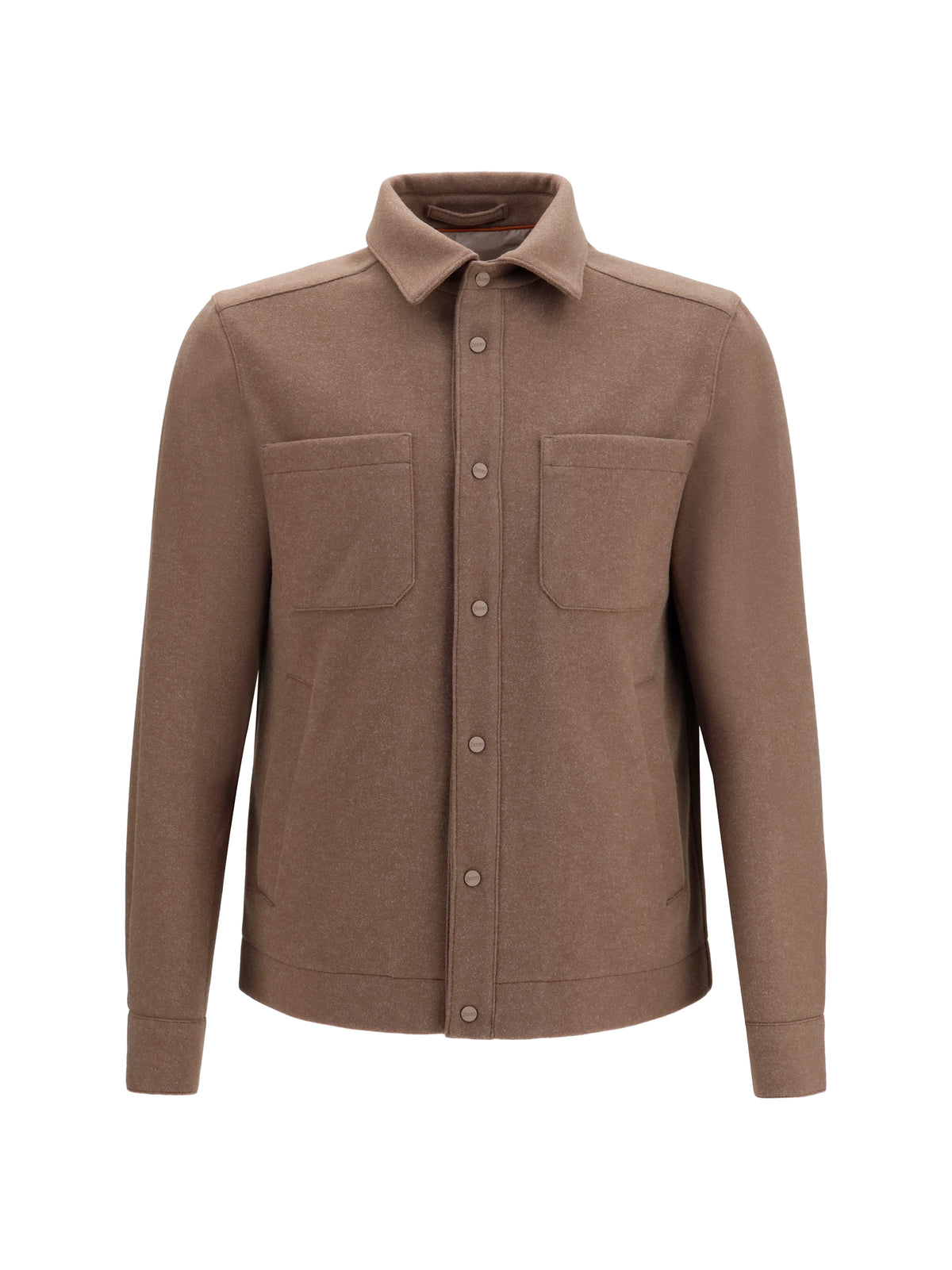 Herno Snap-button Jacket - Tortora Dark
