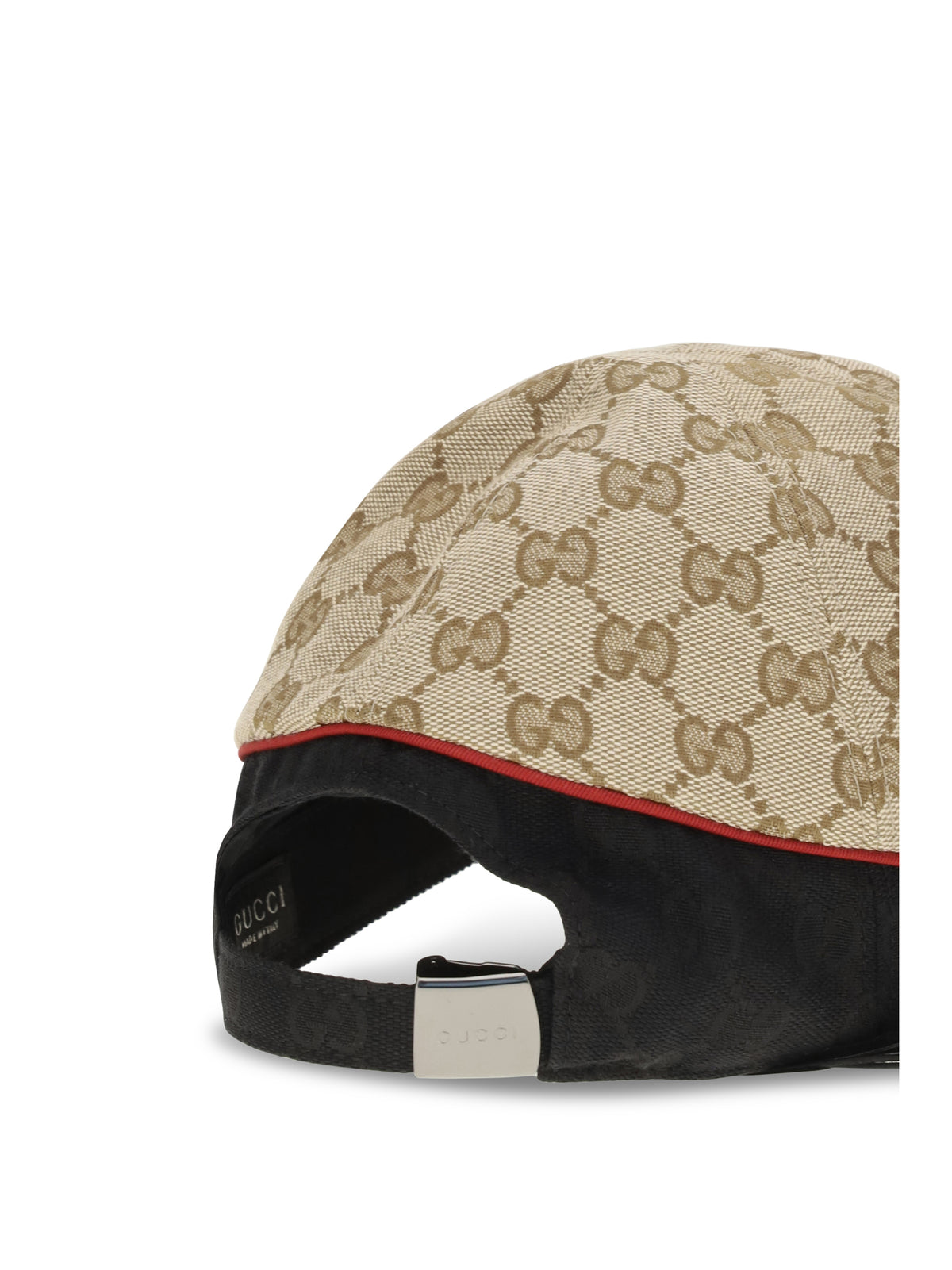 Gucci GG cotton fabric Baseball Hat - Rope/Black
