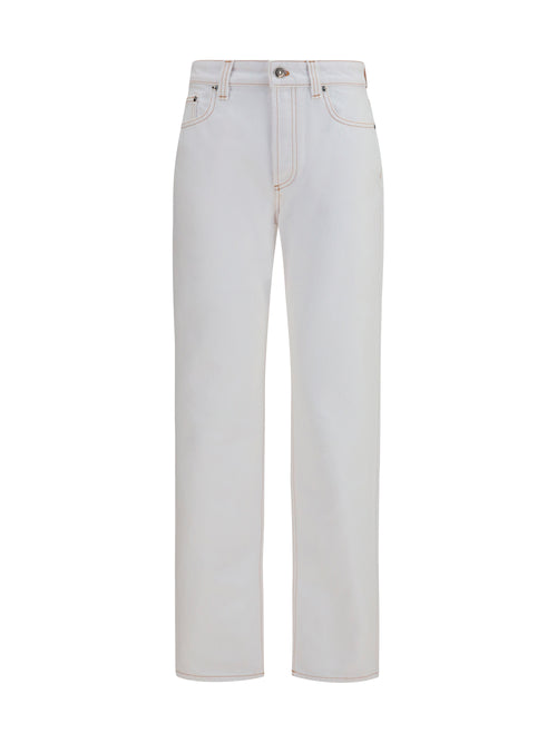 Versace High-waisted Jeans - Optical White