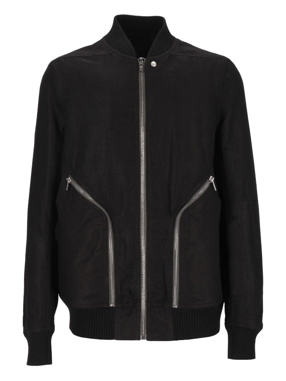 Rick Owens Heizer Flight Jacket - Black
