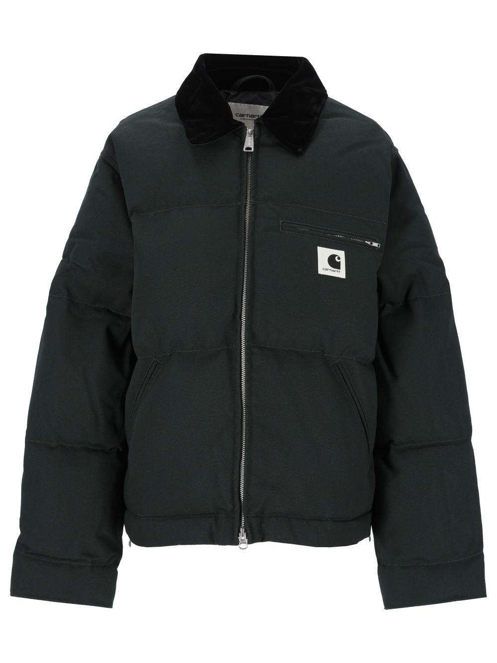 Carhartt Wip Raymond Jacket In Cotton Canvas - Green