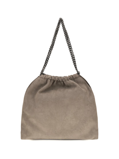 Stella Mccartney Falabella mini Tote Bag - Dark Taupe