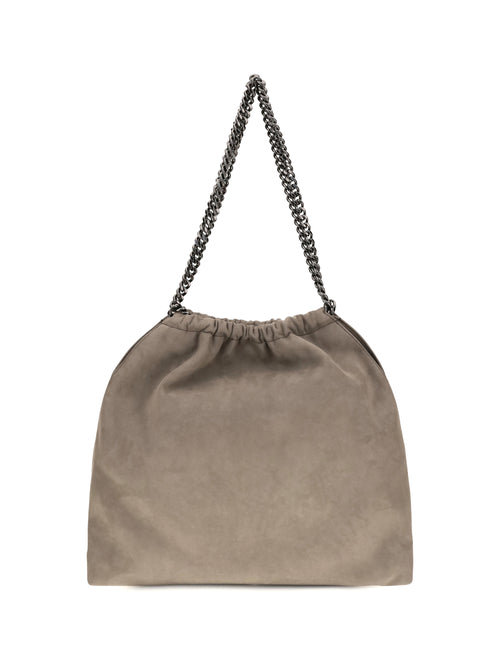Stella Mccartney Falabella mini Tote Bag - Dark Taupe