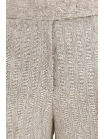 MAX MARA Deserto linen Pants