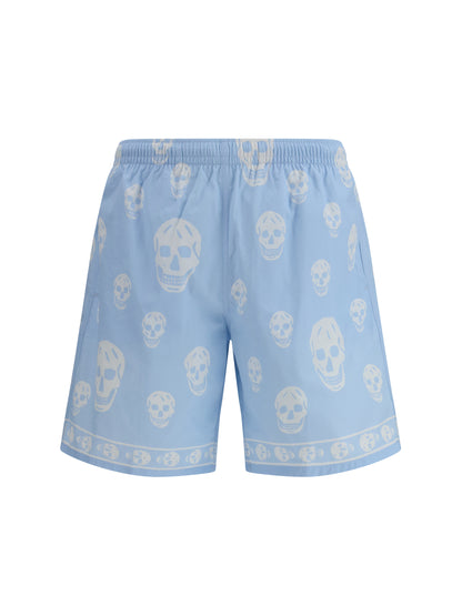 ALEXANDER McQUEEN Skull-print swim Shorts