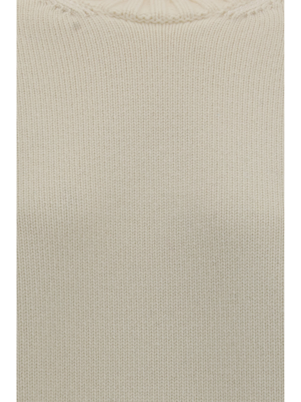 Bottega Veneta Wool and cashmere-blend knit T-shirt - Rice