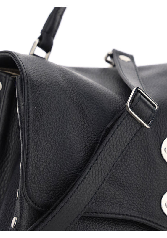 Zanellato Postina Daily Handbag small - Black Black