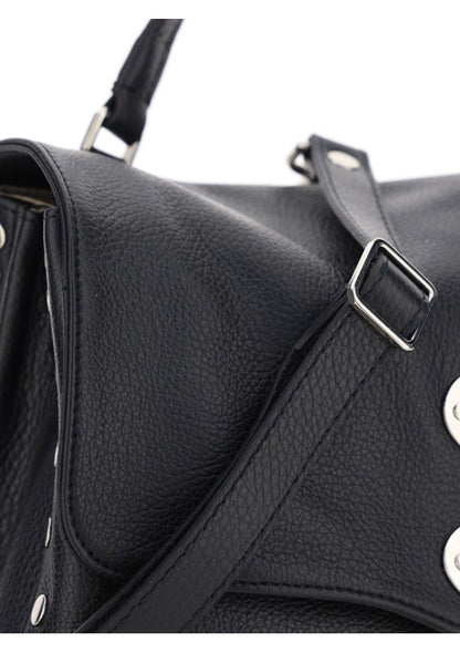 Zanellato Postina Daily Handbag small - Black Black