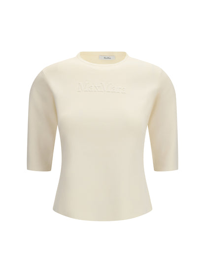 Max Mara Pure Mxpaustero T-shirt - Ivory