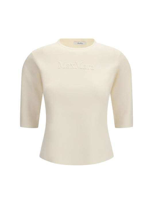 Max Mara Pure Mxpaustero T-shirt - Ivory