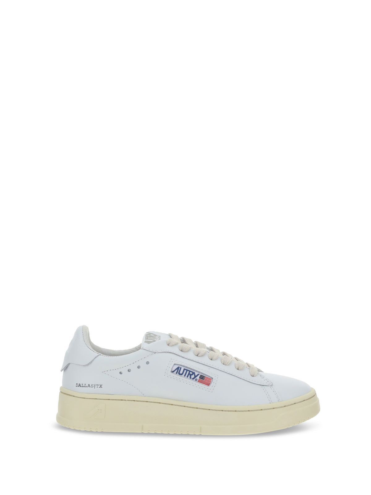 Autry Dallas Low Sneakers - Wht/Wht