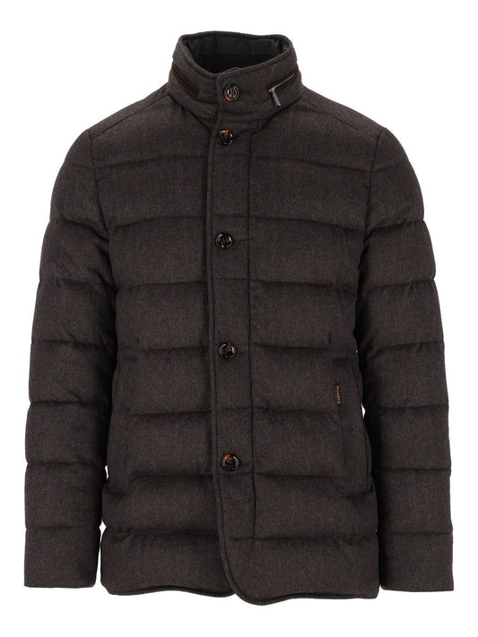 Moorer Quilted Jacket "Nolde-Ls9" - Brown