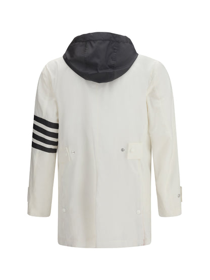THOM BROWNE Unconstructed hooded Bal Collar