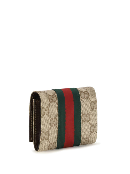 GUCCI Web bi-fold Card Holder
