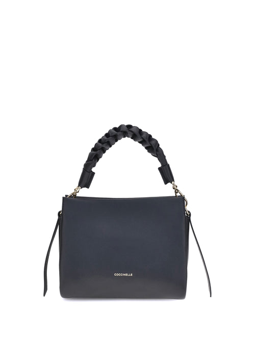 Coccinelle Boheme Handbag - Noir/Cognac