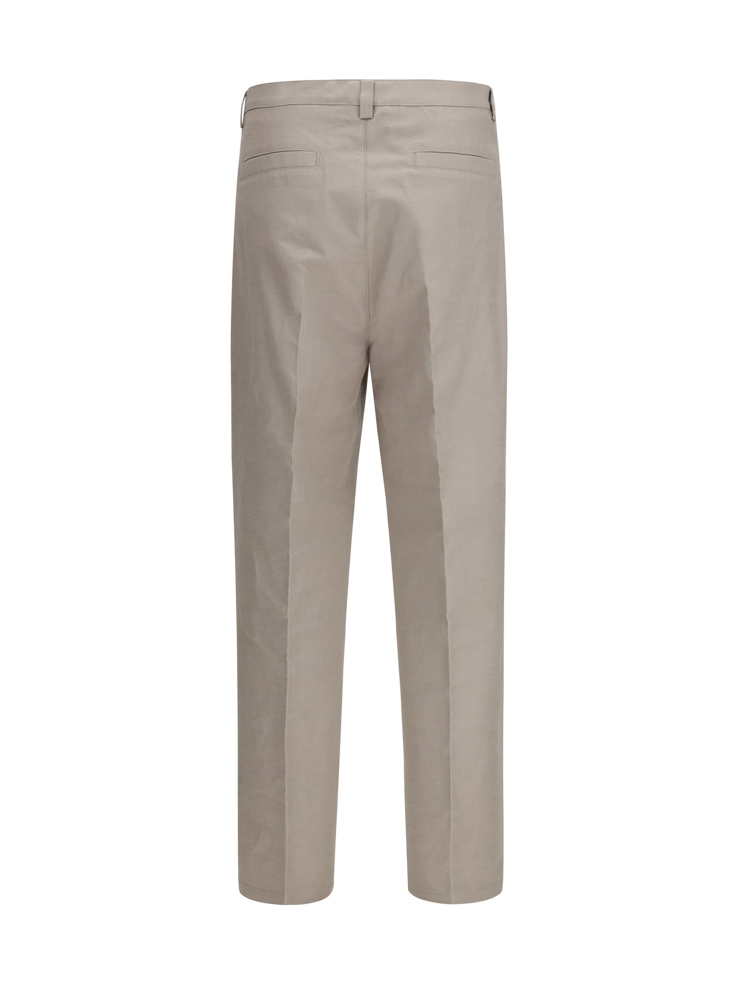 BRUNELLO CUCINELLI Tailored Pants in cotton with belt loops