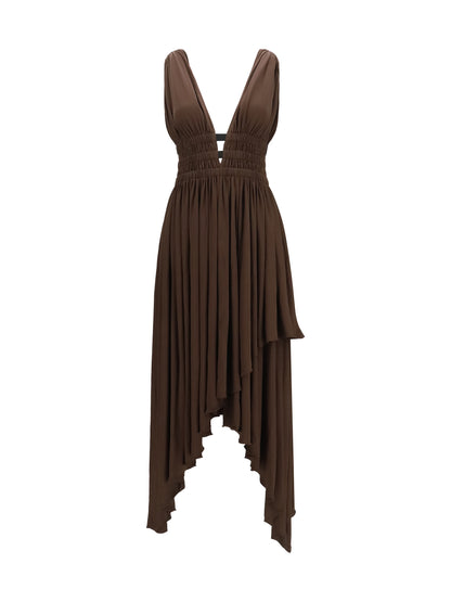AlaïA Deesse Dress - Chocolat