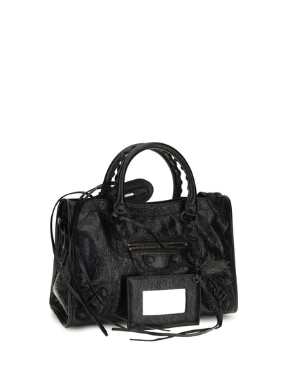 Balenciaga Small Le City Handbag - Black