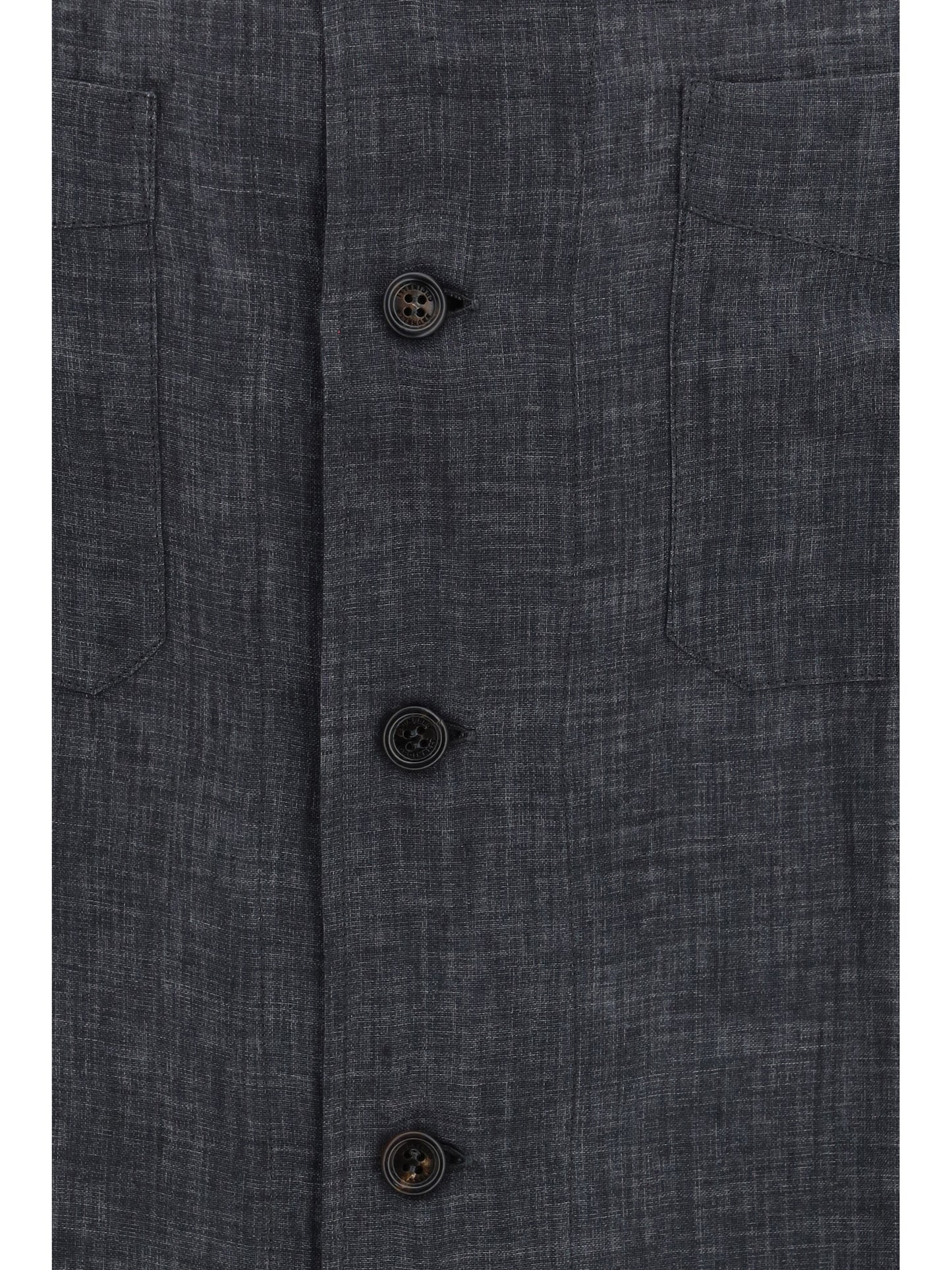 BRUNELLO CUCINELLI Pocket linen Shirt