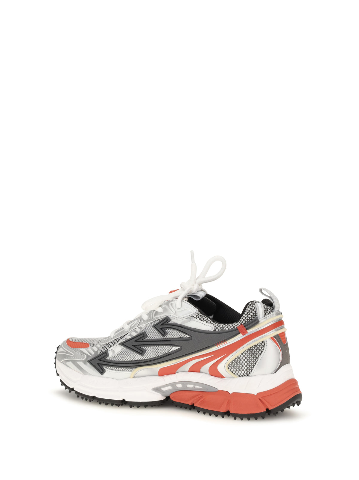 Off-White Be Right Back Sneakers - Gray/Red