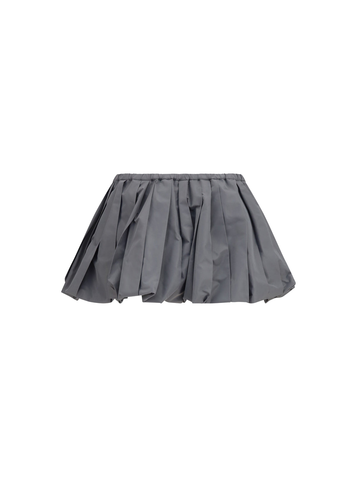 Miu Miu Balloon mini Skirt - Piombo