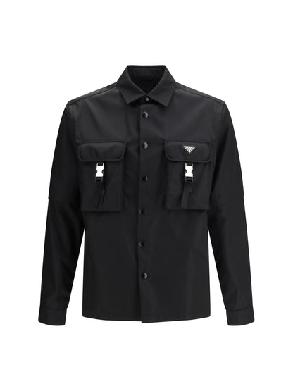 Prada Re-Nylon Shirt - Black