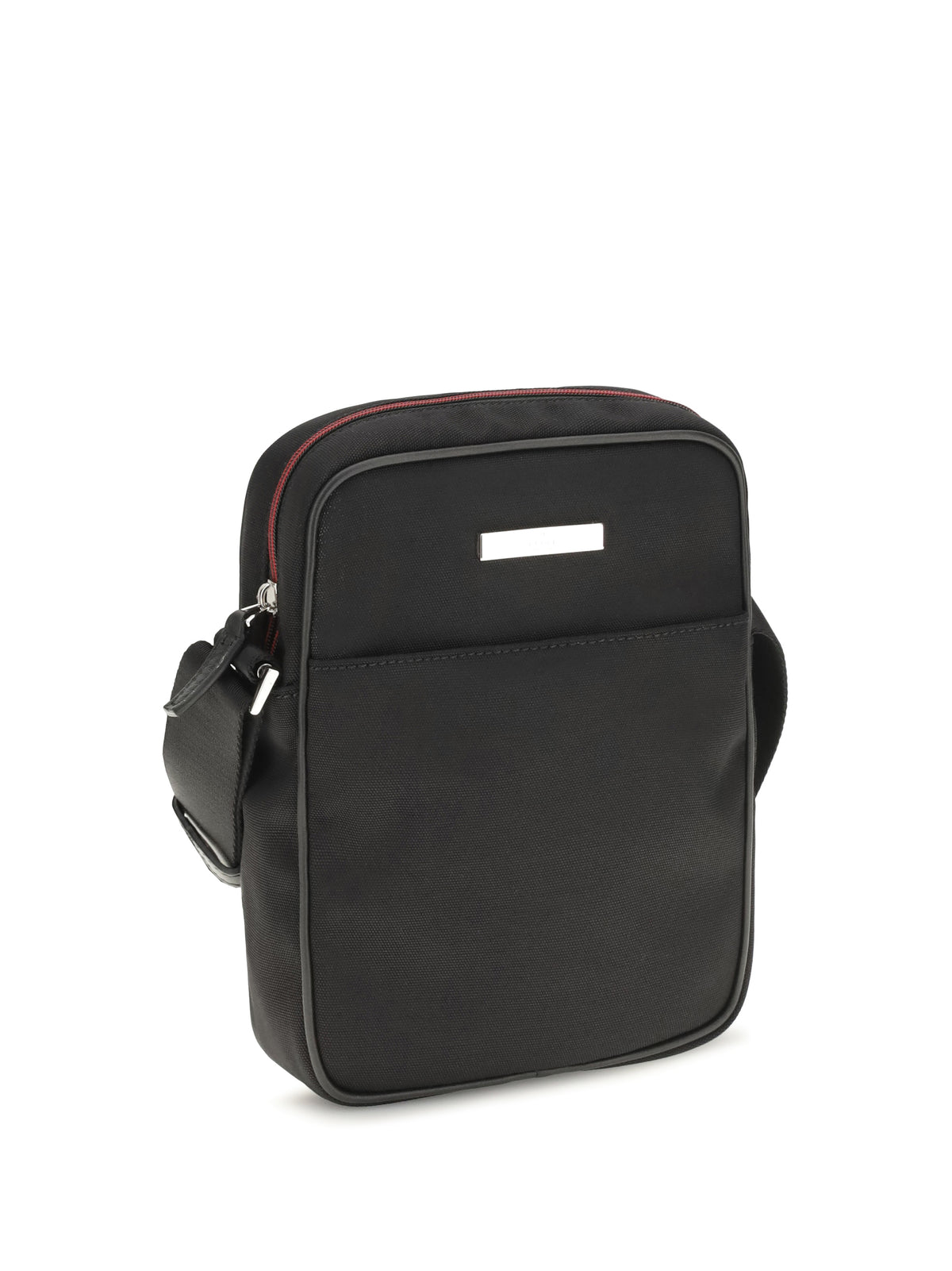 Gucci Small Tag Shoulder Bag - Black Black/Black