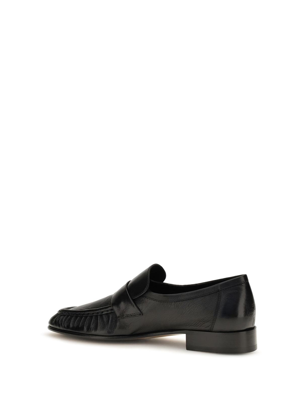 The Row Soft suede Loafers - Black