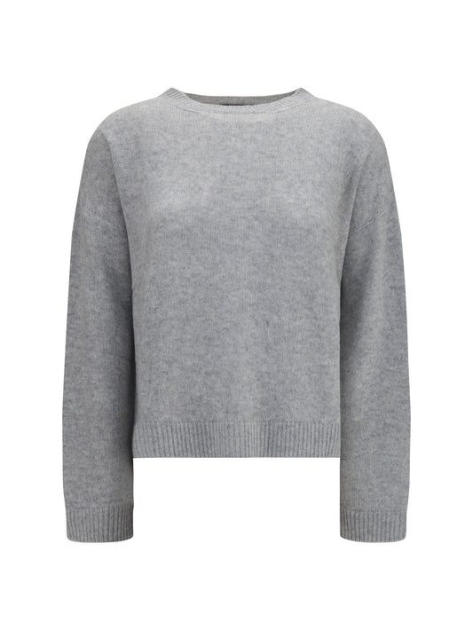 Fabiana Filippi Cashmere crewneck Sweater - Granito