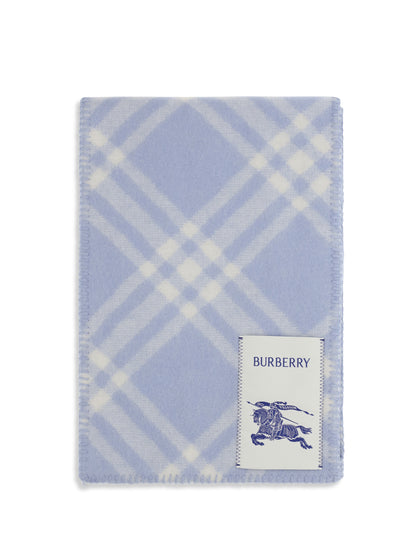BURBERRY Check wool Scarf