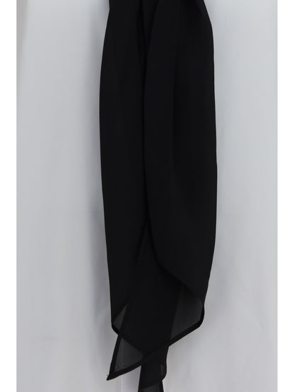 Sacai Cotton poplin Scarf Shirt - Off White