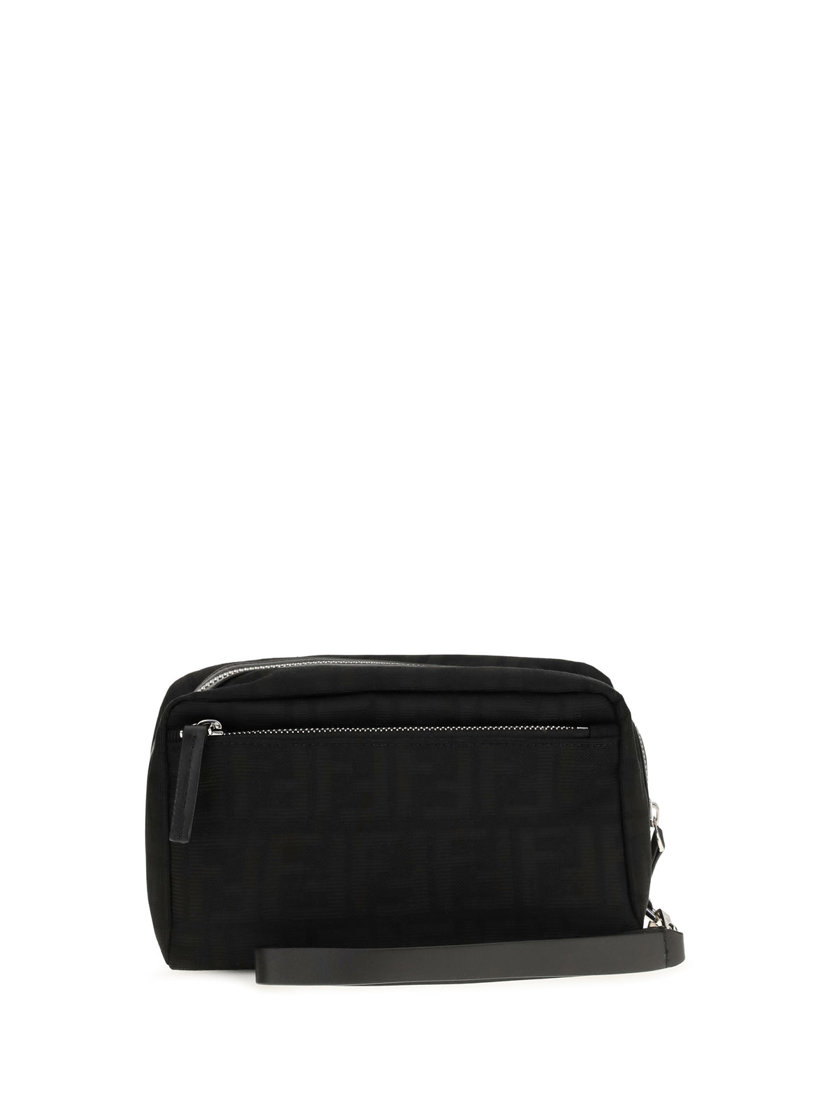 Fendi FF Jacquard Beauty Case - Black